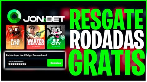 RESGATE 20 RODADAS GRATIS AGORA NOVO CODIGO PROMOCIONAL DA JON BET 